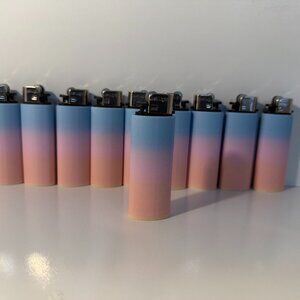 10 Custom Cotton Candy Sleeves & Lighters